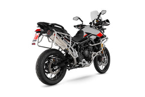 Triumph Tiger 900 (All Variants) (2024–2025) Scorpion Exhaust Serket Parallel Slip-on - Titanium