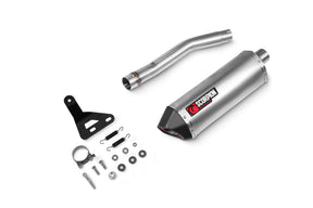 Triumph Tiger 900 (All Variants) (2024–2025) Scorpion Exhaust Serket Parallel Slip-on - Titanium