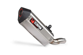 Triumph Tiger Sport 800 (2025-2026) SCORPION Exhaust Serket Parallel Slip-on – Brushed Stainless Steel