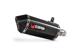 Triumph Tiger Sport 800 Without Panniers (2025-2026) SCORPION Exhaust Serket Parallel Slip-on – Carbon Fibre