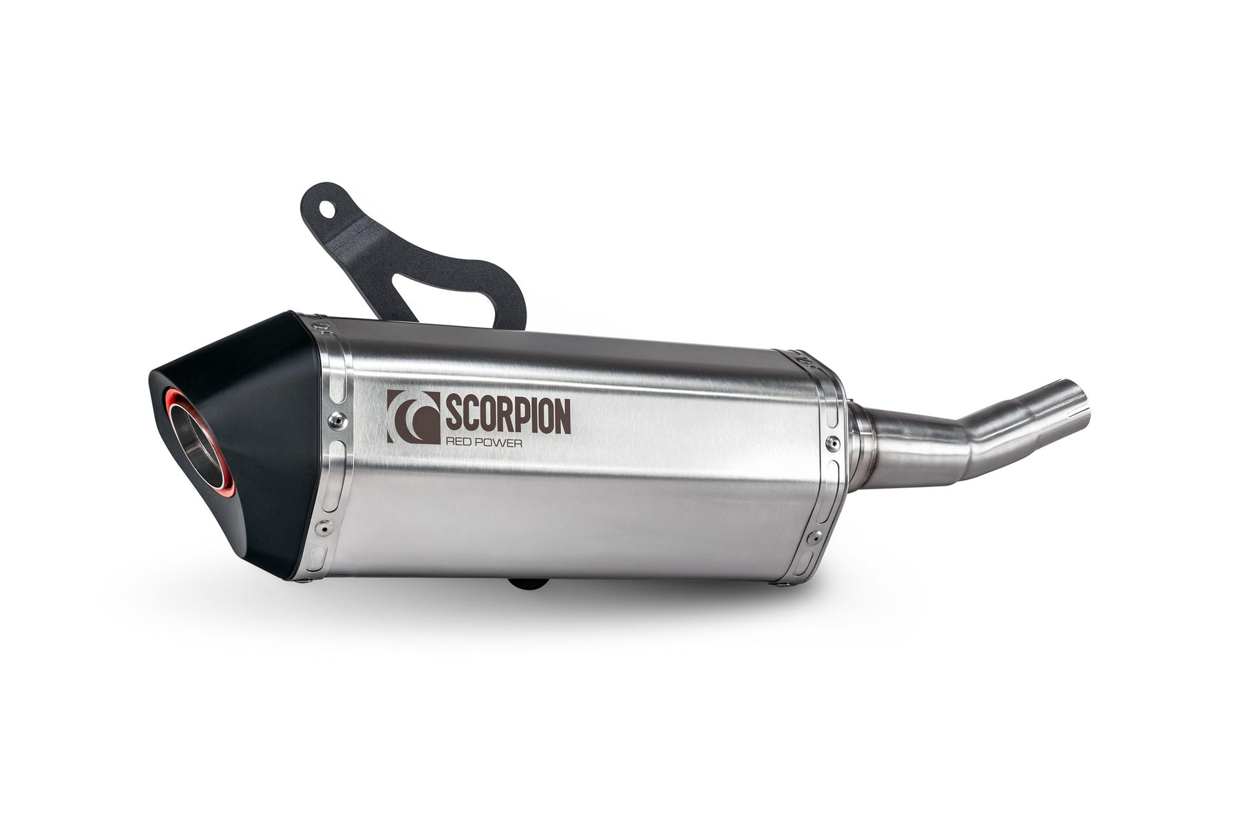Vespa GTS 310 Super (Euro 5+) (2024-2025) SCORPION Exhaust Serket Slip On – Brushed Stainless Steel
