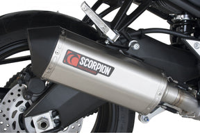 Yamaha FZ/FZ1/FZ1S (2006–2016) Scorpion Exhaust Serket Parallel Slip-on - Brushed Stainless
