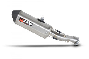 Yamaha FZ/FZ1/FZ1S (2006–2016) Scorpion Exhaust Serket Parallel Slip-on - Brushed Stainless