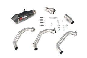 Yamaha MT-09 (2013–2020) Scorpion Exhaust Serket Taper Full System - Carbon Fibre