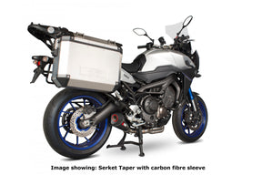 Yamaha Tracer 900 inc GT (2015–2020) Scorpion Exhaust Serket Taper Full System - Brushed Stainless