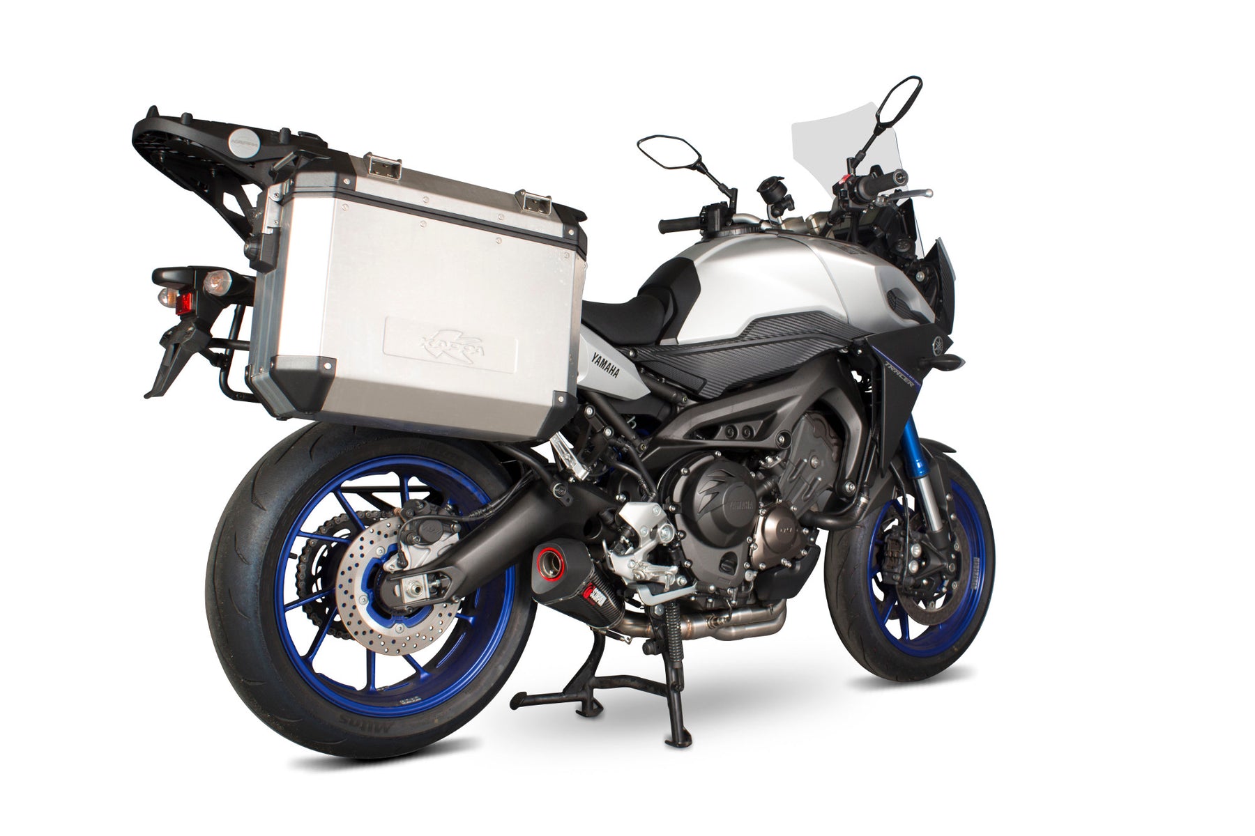 Yamaha Tracer 900 inc GT (2015–2020) Scorpion Exhaust Serket Taper Full System - Carbon Fibre