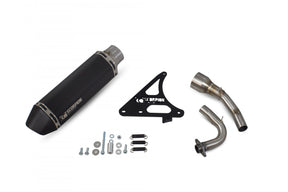 Royal Alloy GP 125 AC (2017-2021) SCORPION Performance Exhaust - Black Ceramic