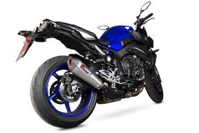 Yamaha MT-10 (2016–2021) Scorpion Exhaust Serket Taper Slip-on - Brushed Stainless