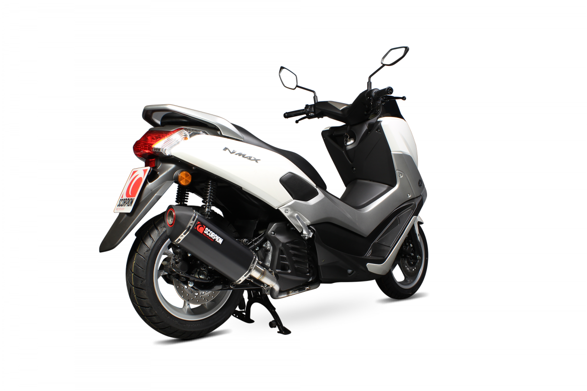 Yamaha NMAX 125 (2015 - 2017) SCORPION Performance Exhaust - Black Ceramic