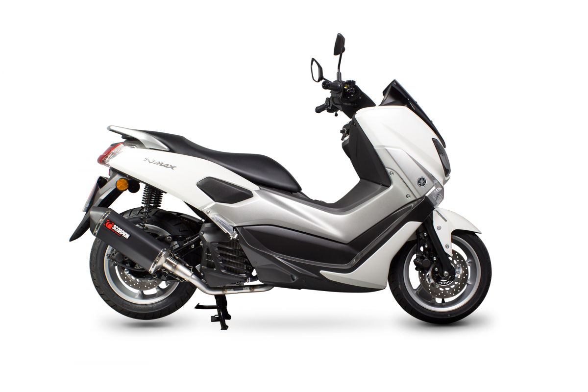 Yamaha NMAX 125 (2015 - 2017) SCORPION Performance Exhaust - Black Ceramic