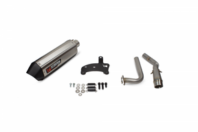 Yamaha NMAX 125 (2015 - 2017) SCORPION Performance Exhaust - Brushed Stainless