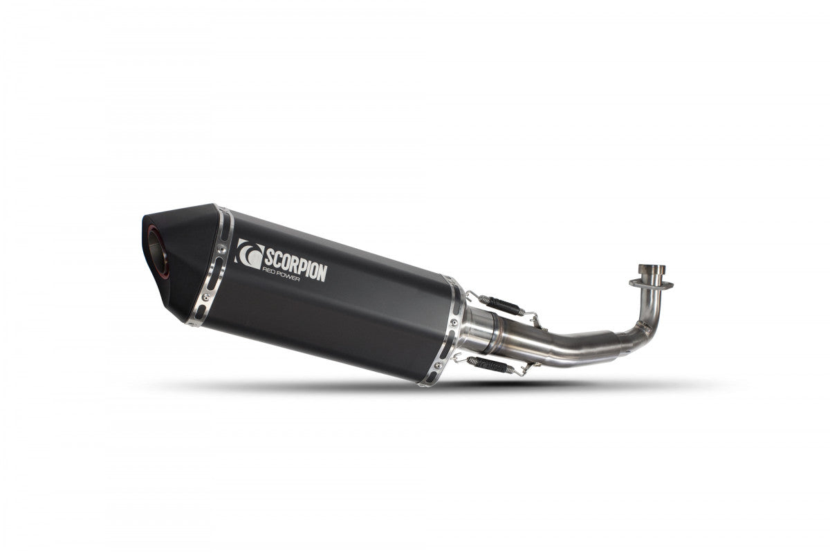 Yamaha XMAX 125 (2008 - 2016) SCORPION Performance Exhaust - Black Ceramic