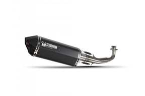Yamaha XMAX 125 (2008 - 2016) SCORPION Performance Exhaust - Black Ceramic