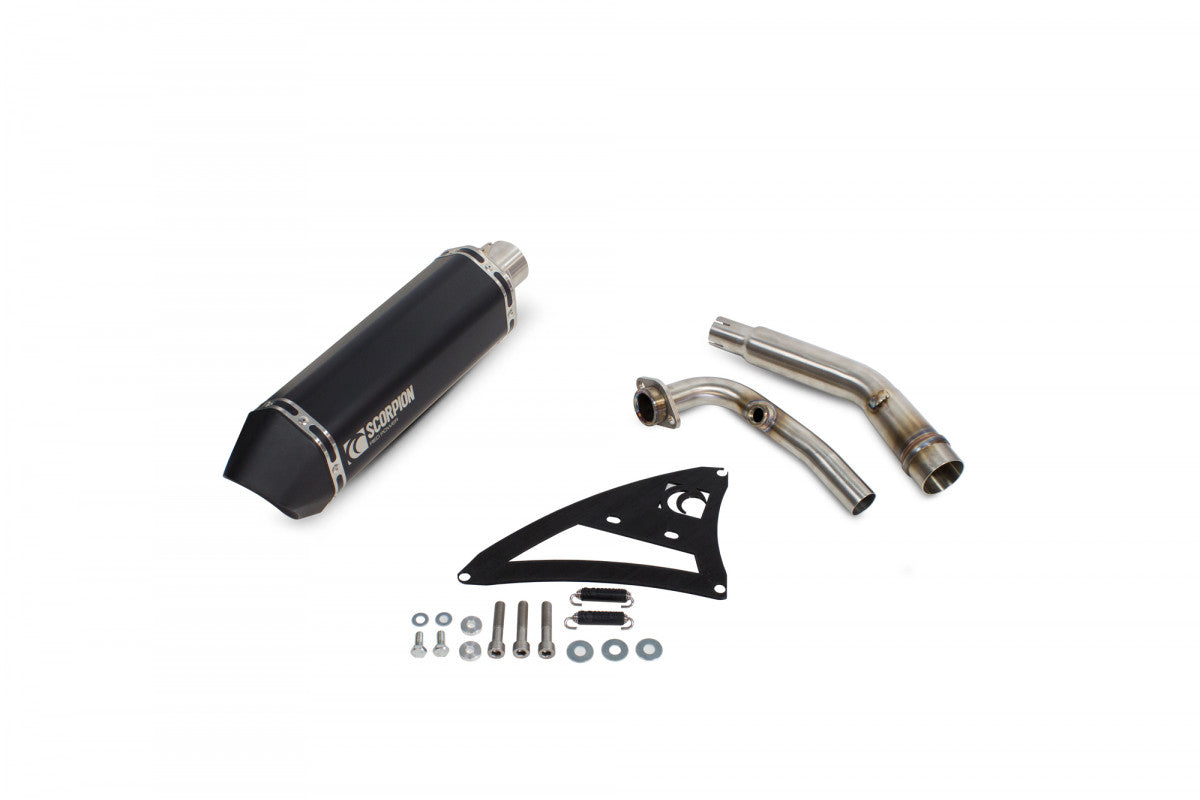 Yamaha XMAX 125 (2008 - 2016) SCORPION Performance Exhaust - Black Ceramic
