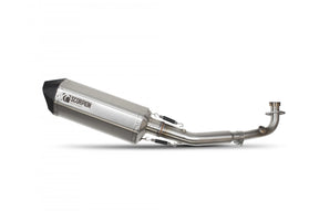 Yamaha XMAX 125 (2008 - 2016) SCORPION Performance Exhaust - Brushed Stainless