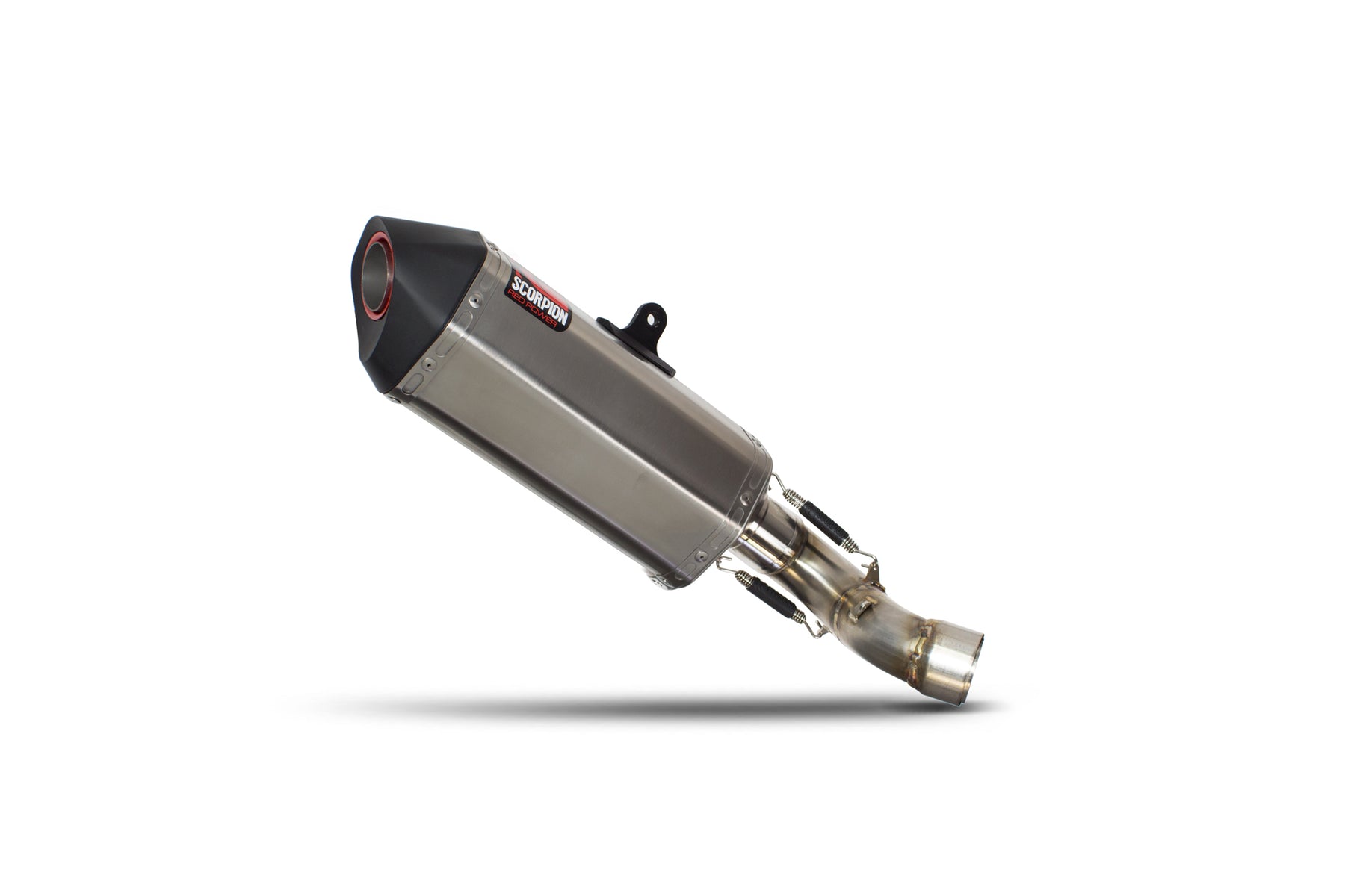 Yamaha XSR 900 (2016–2021) Scorpion Exhaust Serket Parallel Slip-on - Brushed Stainless