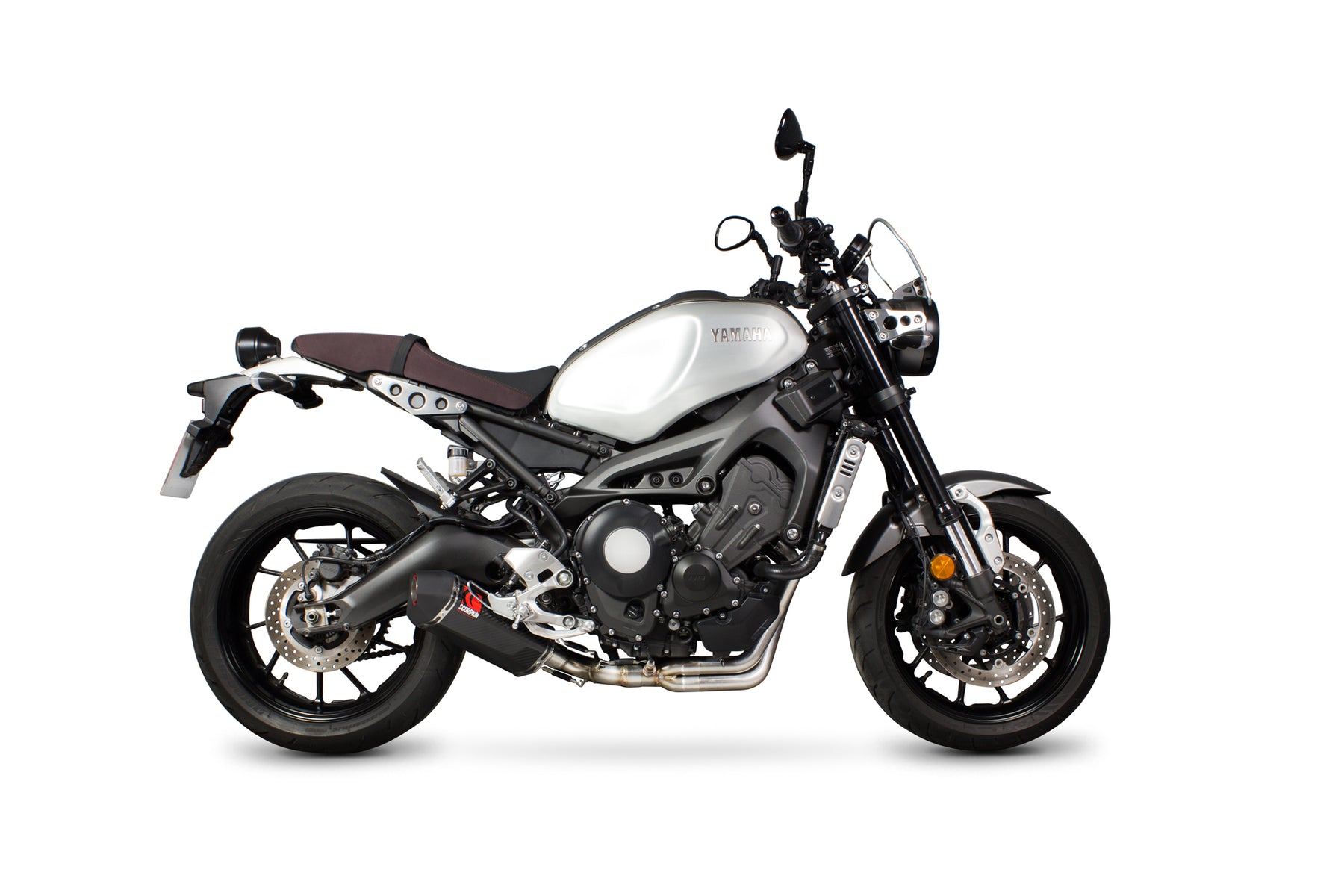 Yamaha XSR 900 (2016–2021) Scorpion Exhaust Serket Parallel Full System - Carbon Fibre