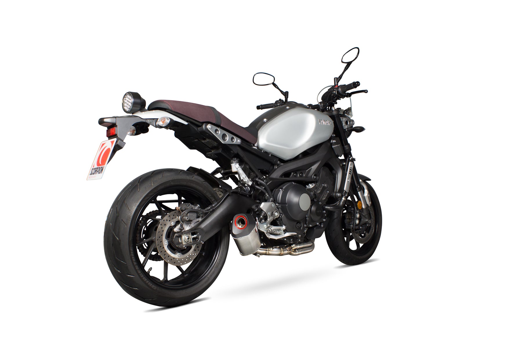 Yamaha XSR 900 (2016–2021) Scorpion Exhaust Serket Parallel Full System - Brushed Stainless