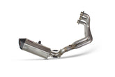 Yamaha XSR 900 (2016–2021) Scorpion Exhaust Serket Parallel Full System - Brushed Stainless