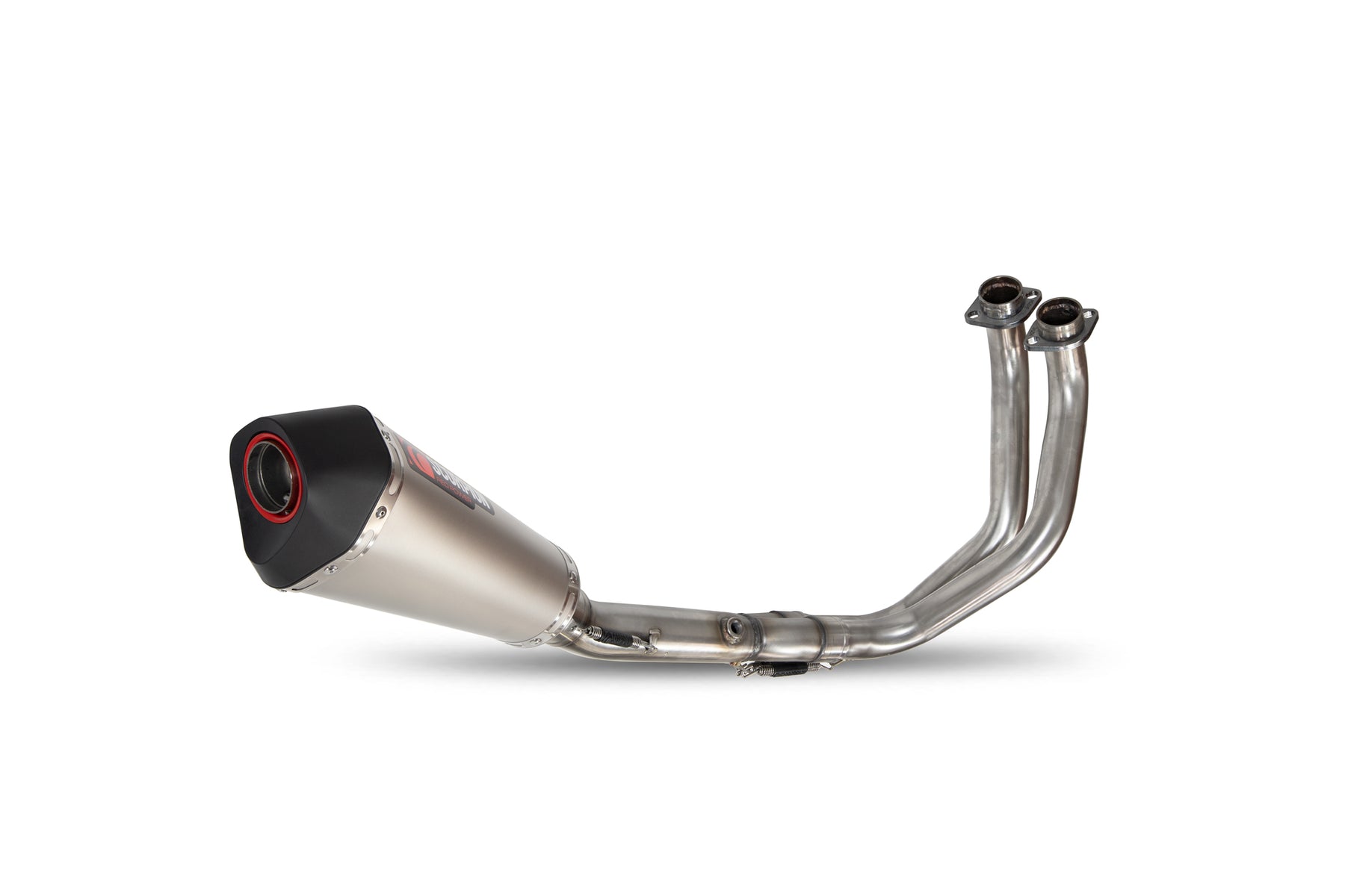 Yamaha MT-07 (2014–2021) Scorpion Exhaust Serket Taper De-cat Race Full System - Titanium