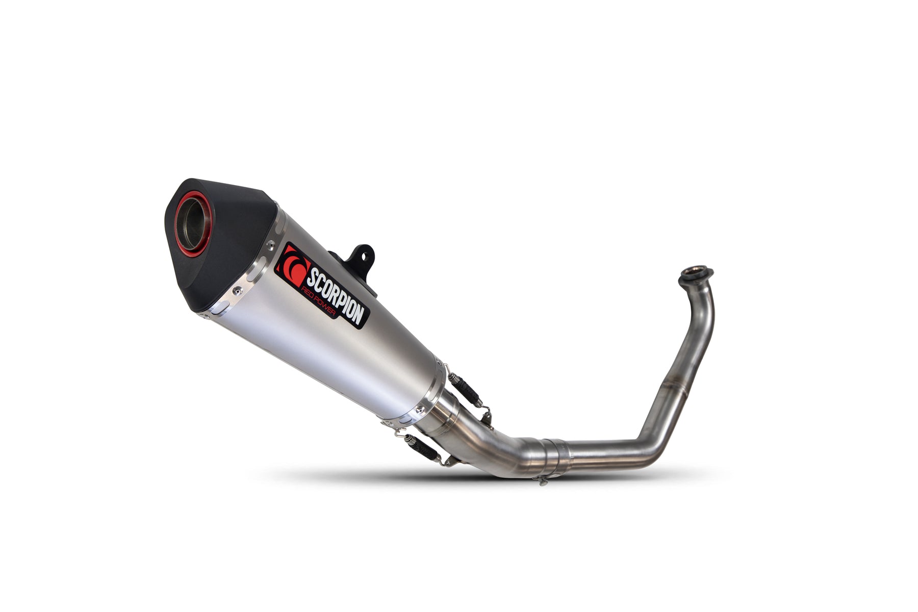 Yamaha YZF R125/R15 (2019–2020) Scorpion Exhaust Serket Taper Full System - Titanium