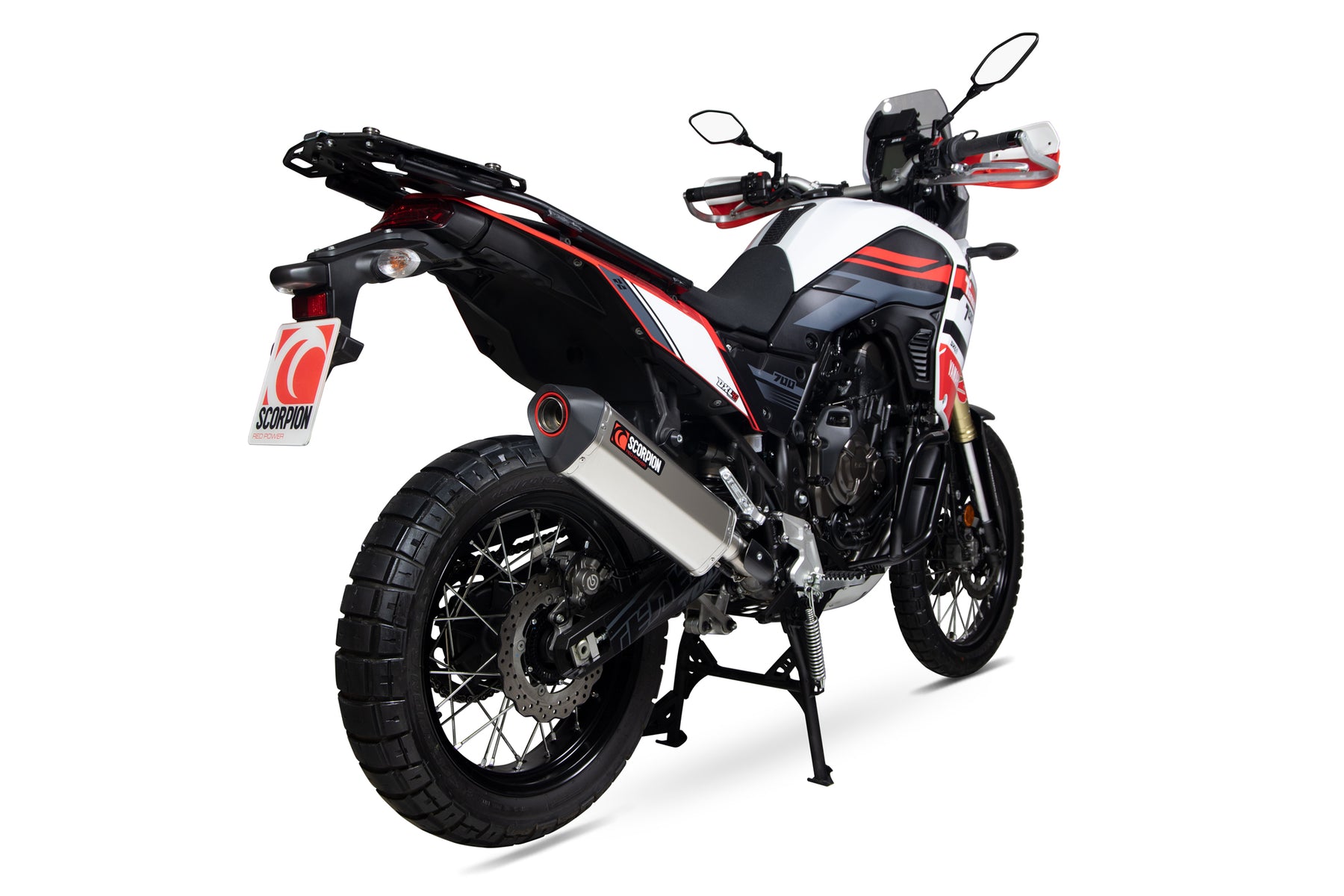 Yamaha Ténéré 700 (2019–2020) Scorpion Exhaust Serket Parallel Slip-on - Titanium