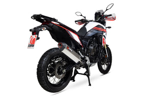 Yamaha Ténéré 700 (2019–2020) Scorpion Exhaust Serket Parallel Slip-on - Titanium