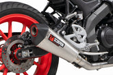 Yamaha MT-125 Euro 4 (2019–2020) Scorpion Exhaust Serket Taper Full System - Brushed Stainless