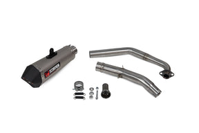 Yamaha MT-125 Euro 4 (2019–2020) Scorpion Exhaust Serket Taper Full System - Titanium