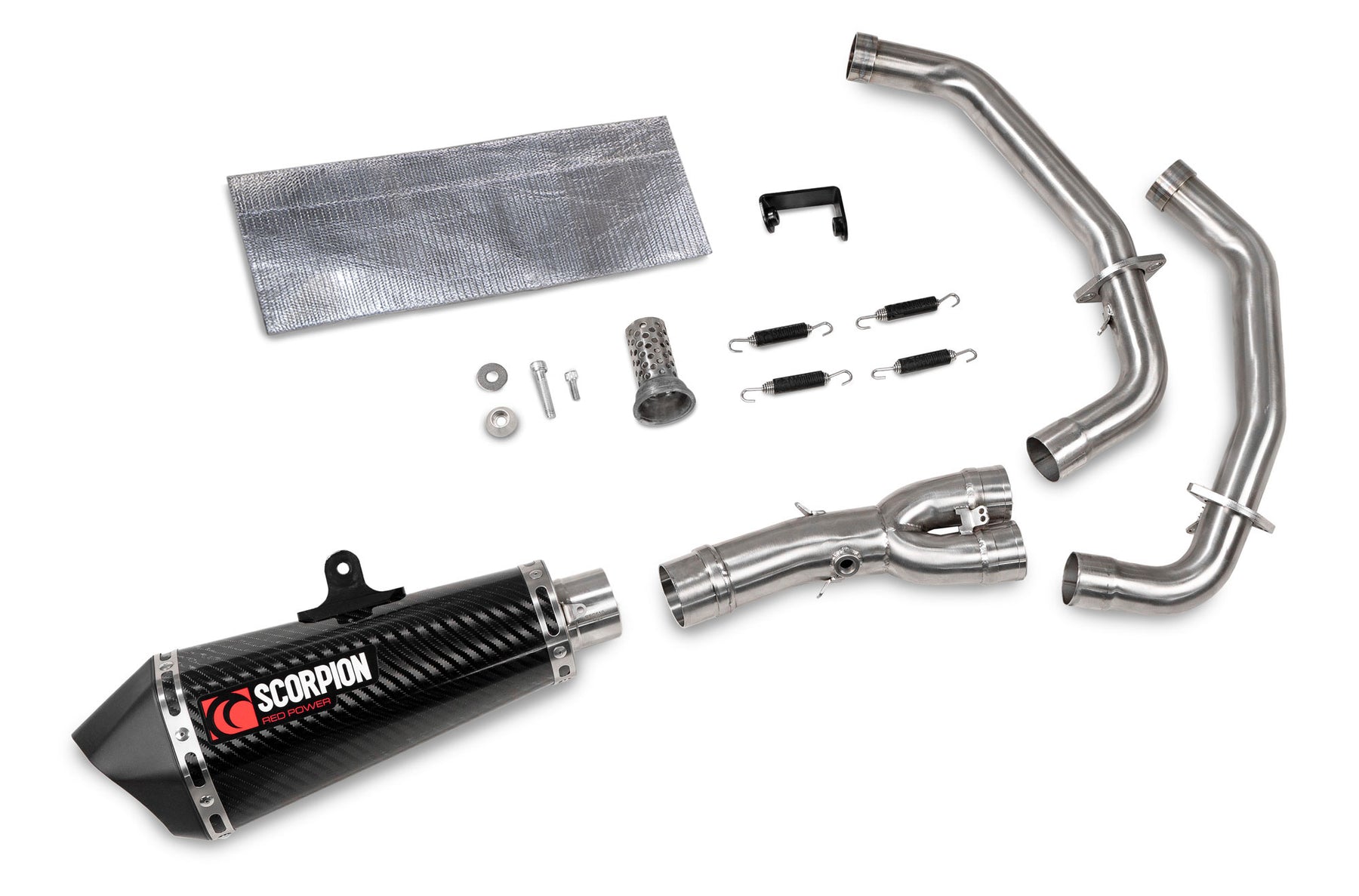 Yamaha YZF R7 (2021–2025) Scorpion Exhaust Serket Taper Full System - Carbon Fibre