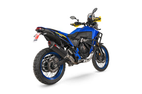 Yamaha Ténéré 700 World Raid (2022–2025) Scorpion Exhaust Serket Parallel Slip-on - Black Ceramic