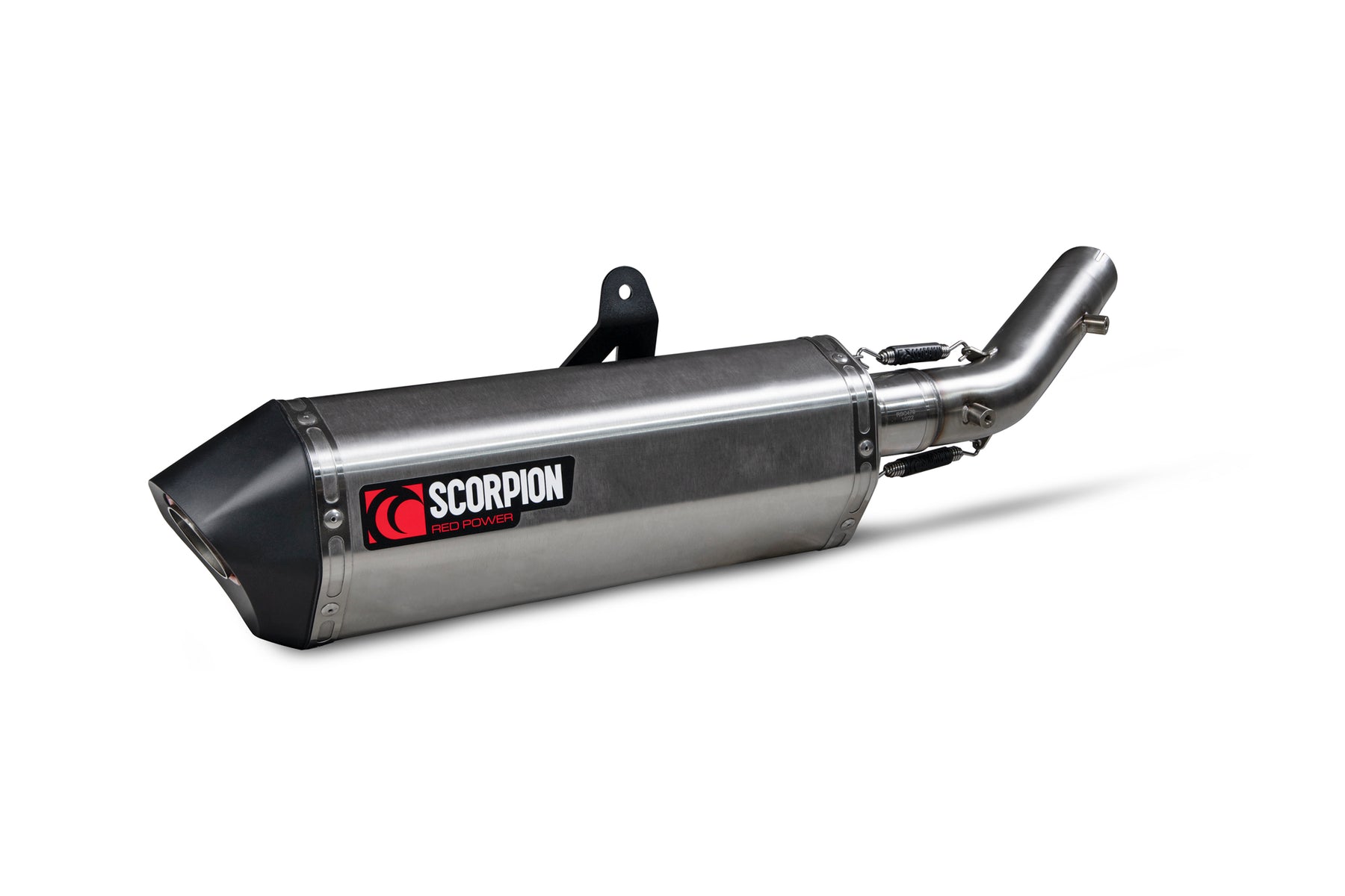 Yamaha Ténéré 700 World Raid (2022–2025) Scorpion Exhaust Serket Parallel Slip-on - Brushed Stainless