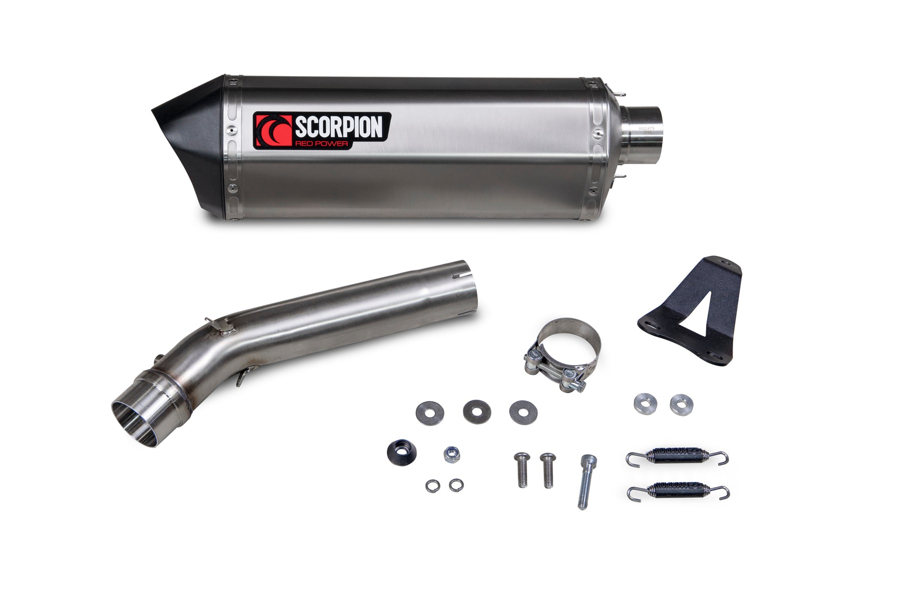 Yamaha Ténéré 700 World Raid (2022–2025) Scorpion Exhaust Serket Parallel Slip-on - Titanium