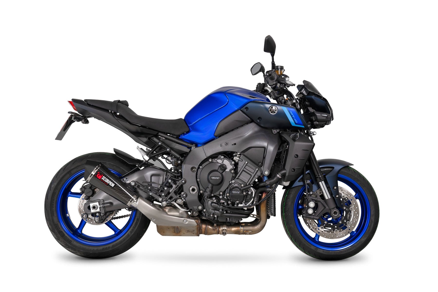 Yamaha MT-10 (2022–2025) Scorpion Exhaust Serket Taper Slip-on - Carbon Fibre