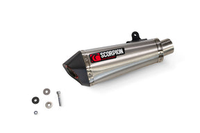 Yamaha MT-10 (2022–2025) Scorpion Exhaust Serket Taper Slip-on - Brushed Stainless