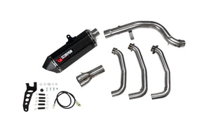 Yamaha XSR 900 (2022–2024) Scorpion Exhaust Serket Full System - Carbon Fibre