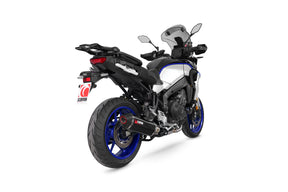 Yamaha Tracer 9 inc GT/GT+ (2021–2024) Scorpion Exhaust Serket Parallel Full System - Carbon Fibre