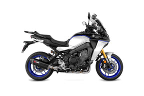 Yamaha Tracer 9 inc GT/GT+ (2021–2024) Scorpion Exhaust Serket Parallel Full System - Carbon Fibre