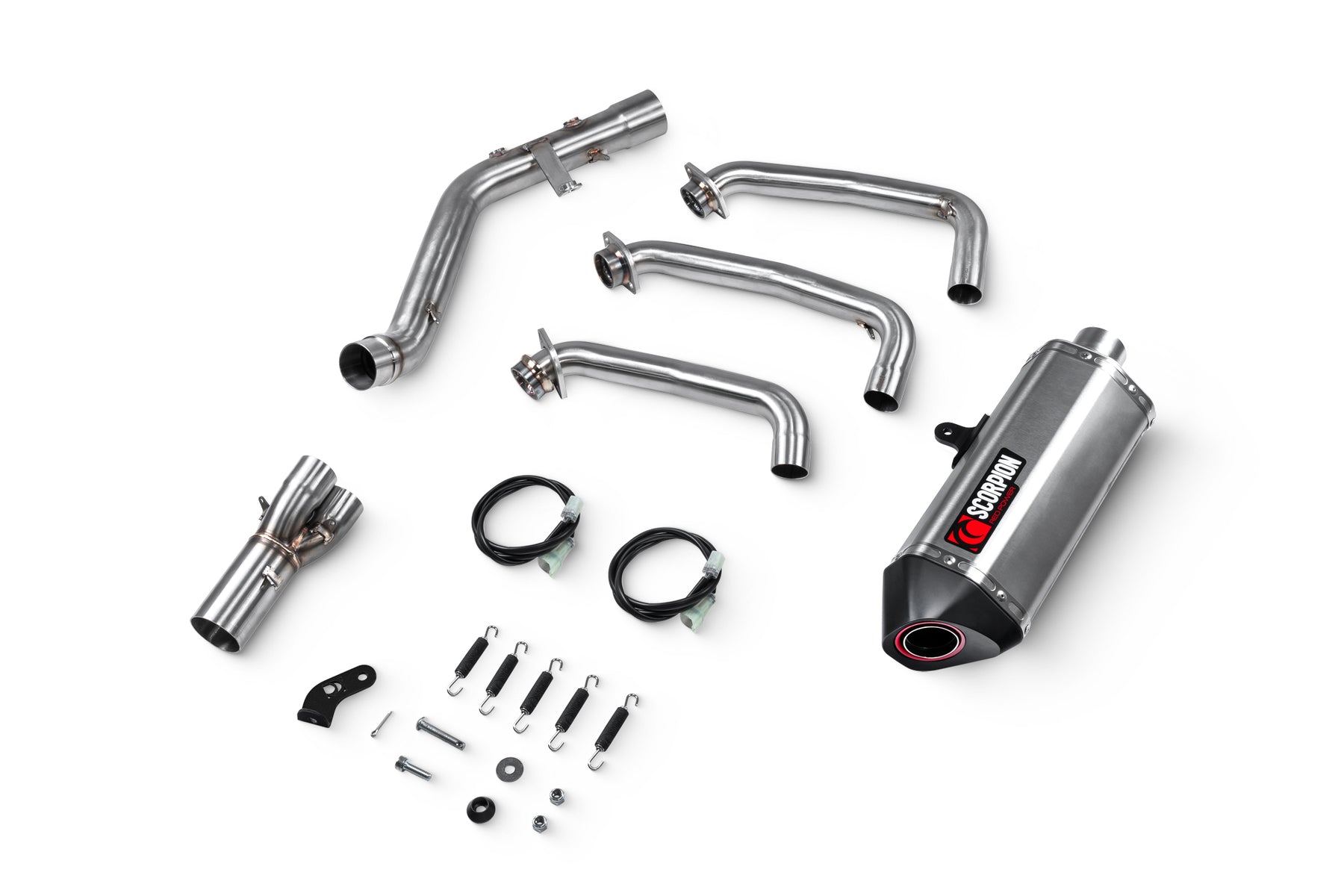 Yamaha MT-09 inc SP (2024–2025) Scorpion Exhaust Serket Full System - Brushed Stainless