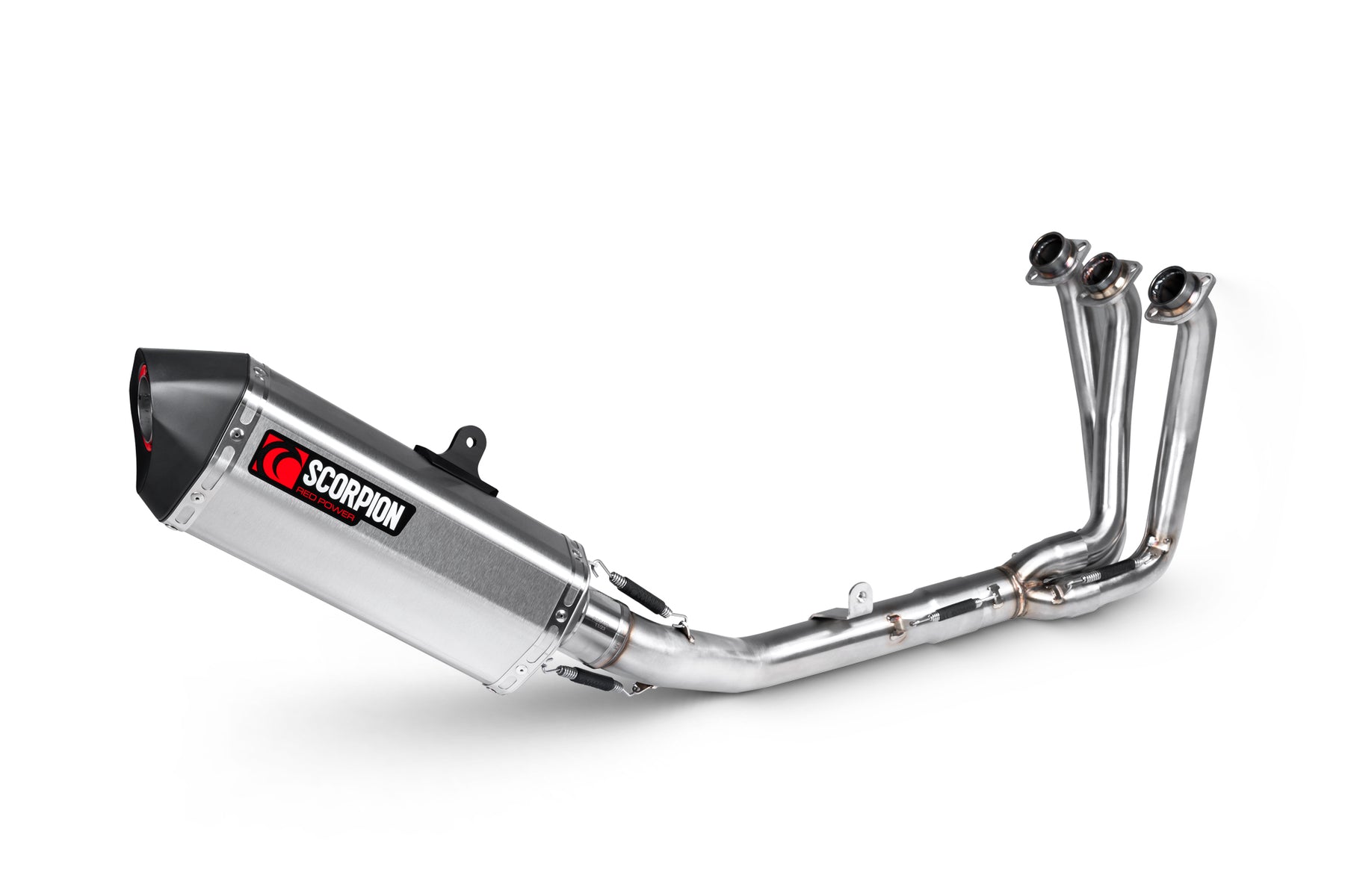 Yamaha MT-09 inc SP (2024–2025) Scorpion Exhaust Serket Full System - Brushed Stainless