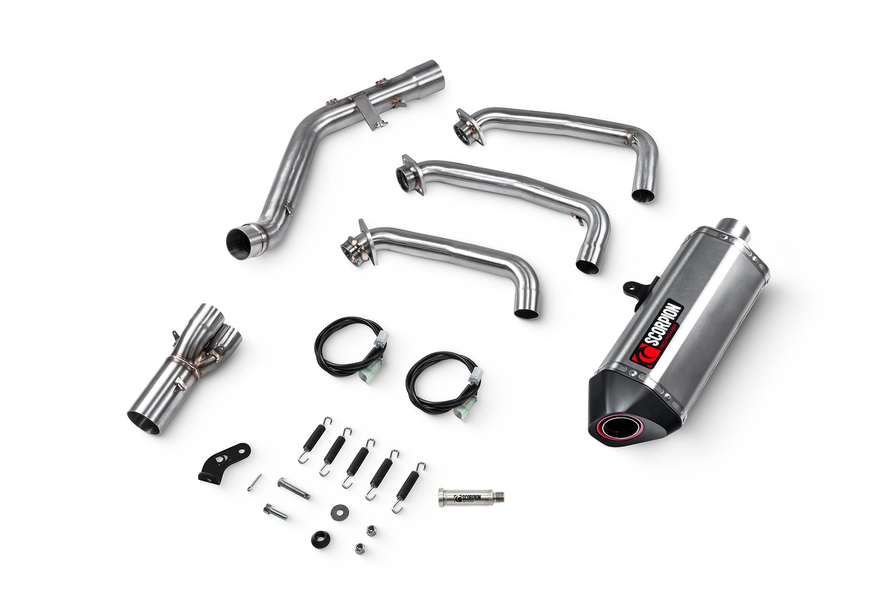 Yamaha MT-09 inc SP (2024–2025) Scorpion Exhaust Serket Full System - Brushed Stainless