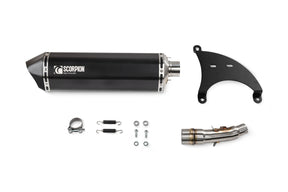 Yamaha XMAX 300 (2021 - 2024) SCORPION Performance Exhaust - Black Ceramic