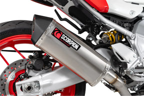 Yamaha XSR 900 GP (2024-2026) SCORPION Exhaust Serket Full System – Brushed Stainless Steel