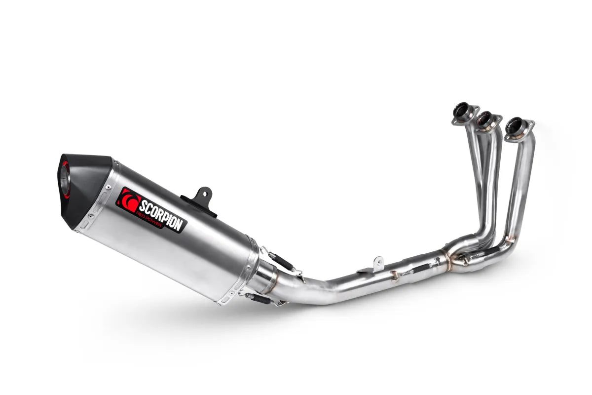 Yamaha XSR 900 GP (2024-2026) SCORPION Exhaust Serket Full System – Titanium