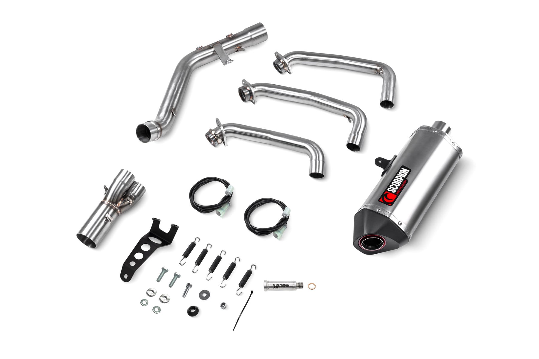 Yamaha XSR 900 Euro 5 (2024–2025) Scorpion Exhaust Serket Full System - Titanium