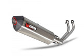 Yamaha TMAX 530 (2012 - 2016) SCORPION Performance Exhaust - Brushed Stainless