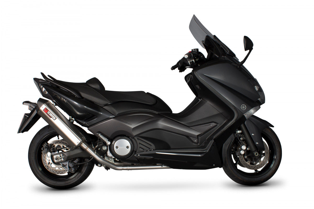 Yamaha TMAX 530 (2012 - 2016) SCORPION Performance Exhaust - Brushed Stainless