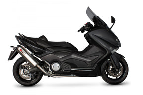 Yamaha TMAX 530 (2012 - 2016) SCORPION Performance Exhaust - Brushed Stainless