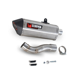 Yamaha FZ/FZ1/FZ1S (2006–2016) Scorpion Exhaust Serket Parallel Slip-on - Brushed Stainless
