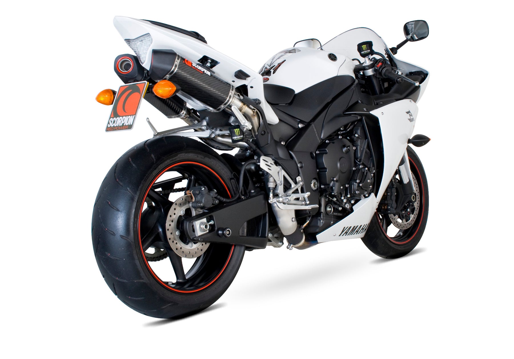 Yamaha YZF R1 (2009–2014) Scorpion Exhaust Serket Parallel Slip-on Pair - Carbon Fibre
